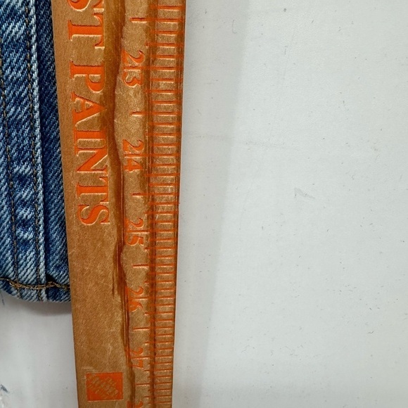 ANTHROPOLOGY NOEND SLIM NEWPORT Straight distressed med wash crop high jeans. 25 - Picture 9 of 13